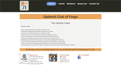 Desktop Screenshot of fargooptimists.org